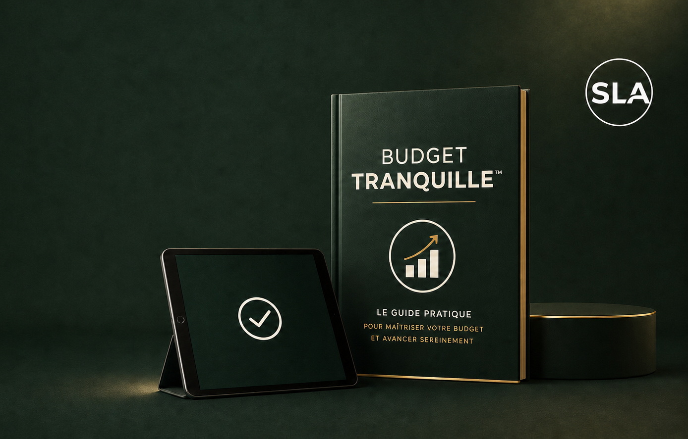 Le guide Budget Tranquille présenté sur ordinateur et tablette